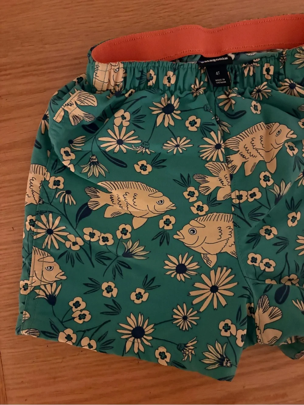 Patagonia Baby Baggies Shorts- Fish and Daisy